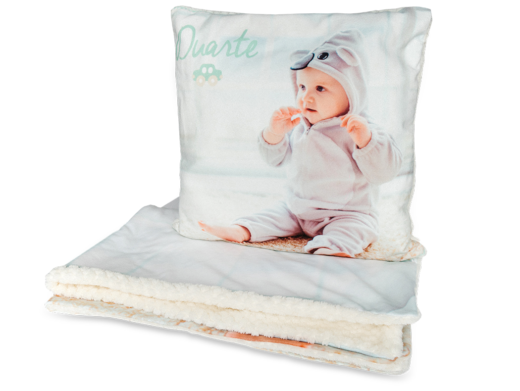 Almofadas e Mantas Personalizadas